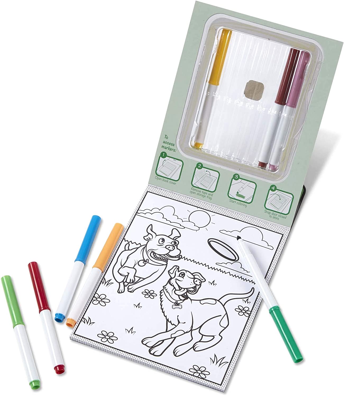 MELISSA AND DOUG MAGICPATTERN ANIMAUX COLORIAGE À MOTIFS BRICOLAGE